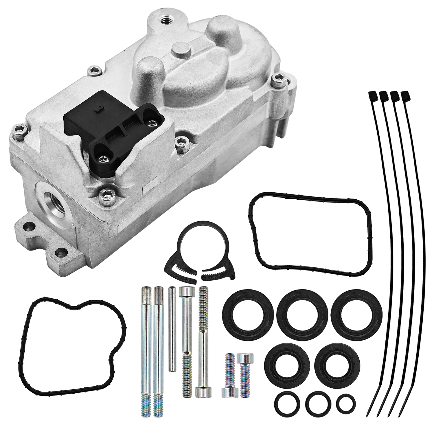 Turbo Electronic Actuator 12V Compatible with Cummins ISC ISL ISL9 QSL9 QSB6.7 Engine HE300VG HE351VE