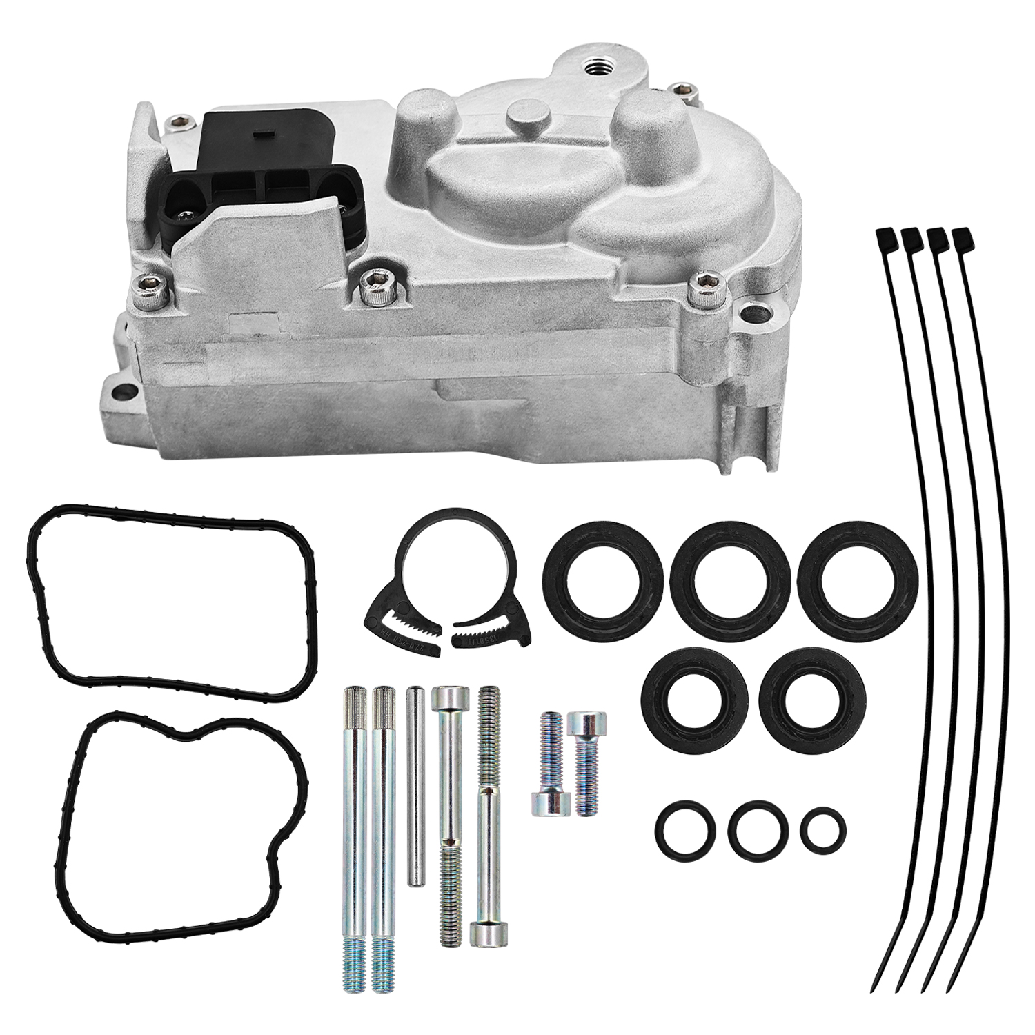 Turbo Electronic Actuator 12V Compatible with Cummins ISC ISL ISL9 QSL9 QSB6.7 Engine HE300VG HE351VE