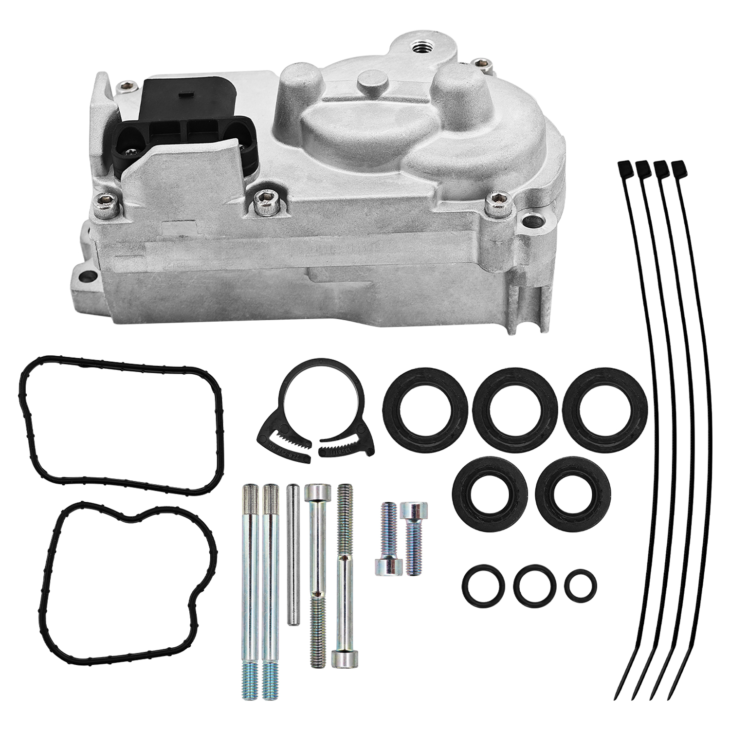 Turbo Electronic Actuator 12V Compatible with Cummins ISC ISL ISL9 QSL9 QSB6.7 Engine HE300VG HE351VE
