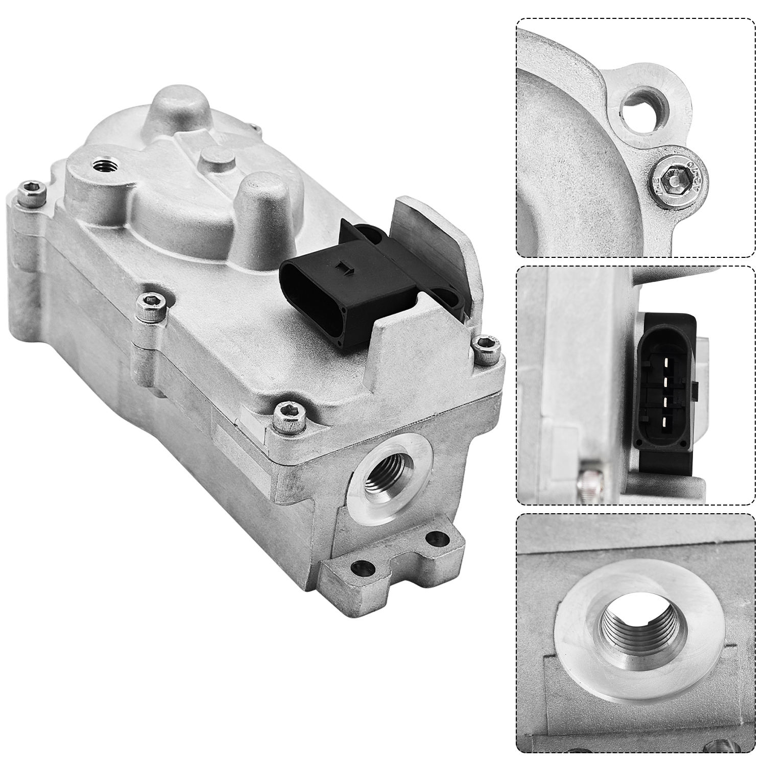 Turbo Electronic Actuator 12V Compatible with Cummins ISC ISL ISL9 QSL9 QSB6.7 Engine HE300VG HE351VE