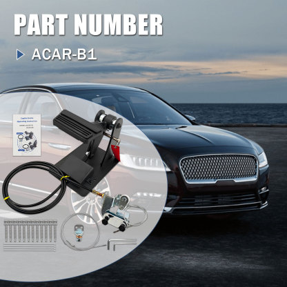 Universal Passenger Side Dual Brake Pedal Right Hand Drive Conversion Kit, Driver Assistance Device for Driving Schools for All Vehicles