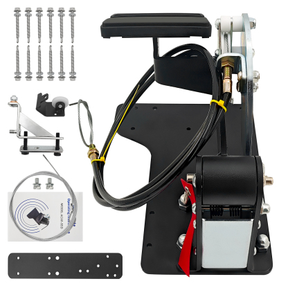 Universal Dual Brake Pedal Passenger Side Control System Right Hand Drive Conversion Kit for Driver Education Training Vehicles