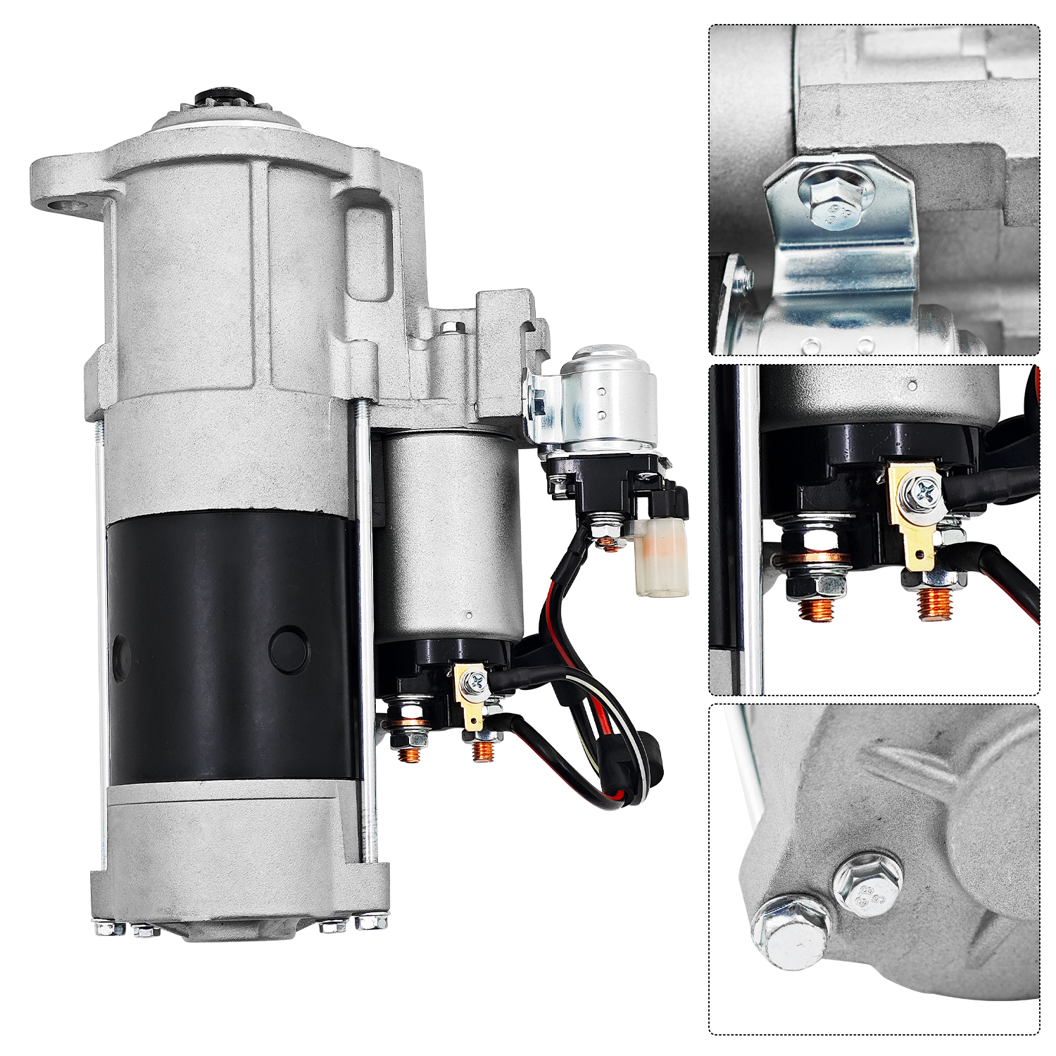 Starter Fits for Mitsubishi Fuso FE 4.9L 2000-2008 | 4M50 Sterling 360 4M50 M008T55371ZC RM241969E