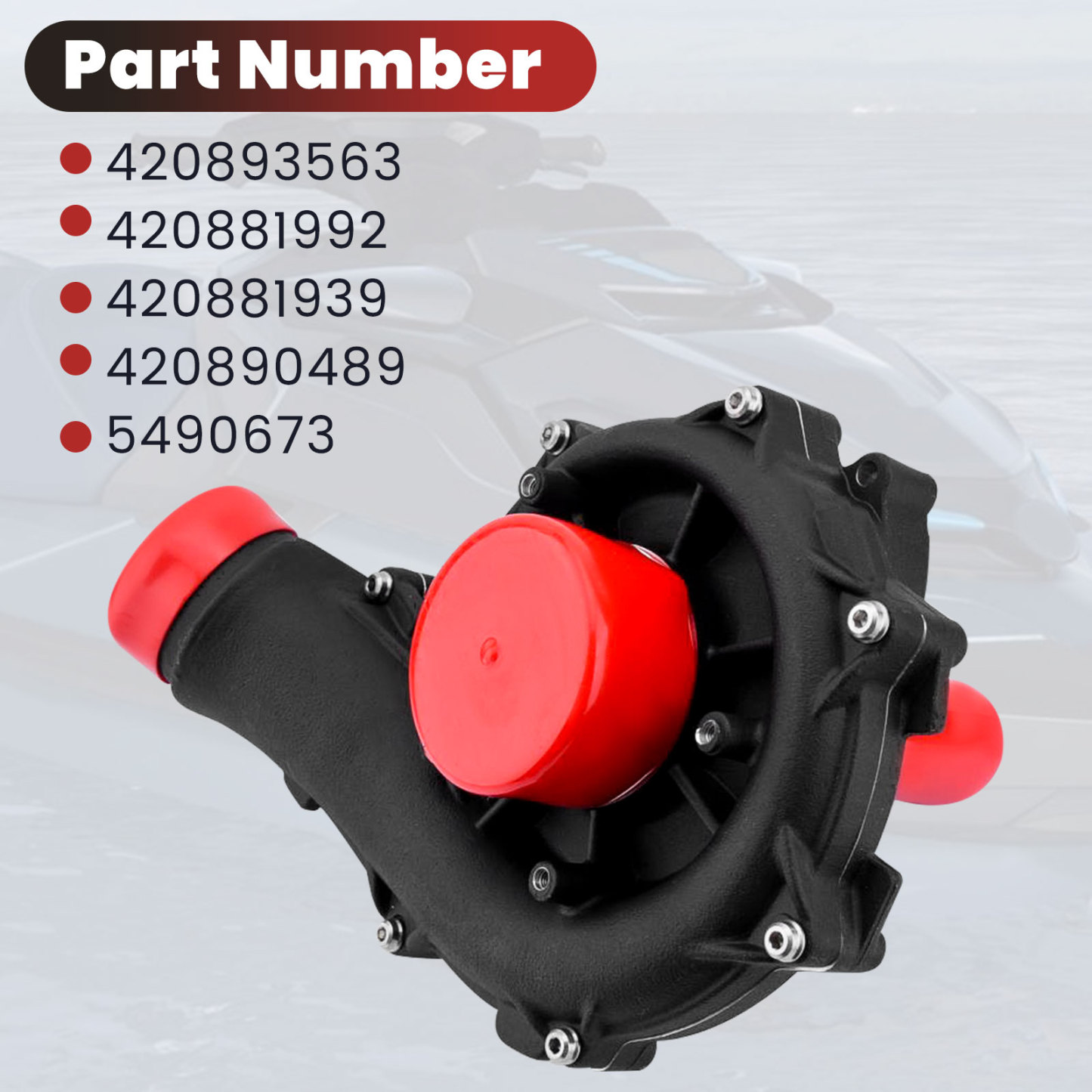 Supercharger Assembly for Sea-Doo GTX GTR RXT RXP 215 230 255 260 2011-2019