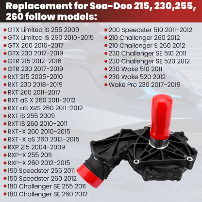 Supercharger Assembly for Sea-Doo GTX GTR RXT RXP 215 230 255 260 2011-2019