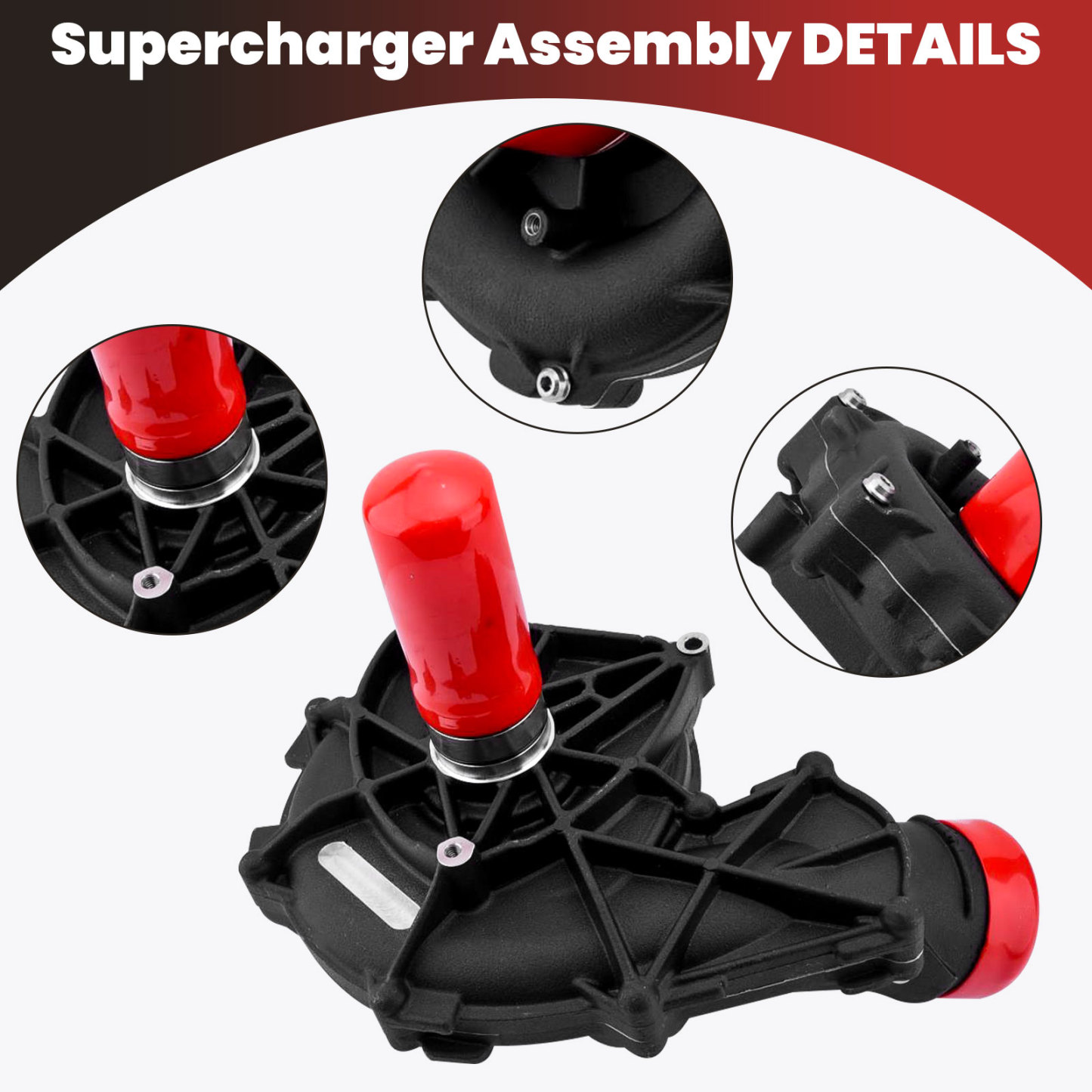 Supercharger Assembly for Sea-Doo GTX GTR RXT RXP 215 230 255 260 2011-2019