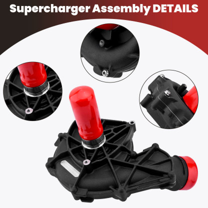 Supercharger Assembly for Sea-Doo GTX GTR RXT RXP 215 230 255 260 2011-2019