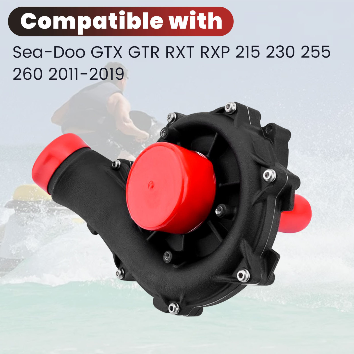 Supercharger Assembly for Sea-Doo GTX GTR RXT RXP 215 230 255 260 2011-2019