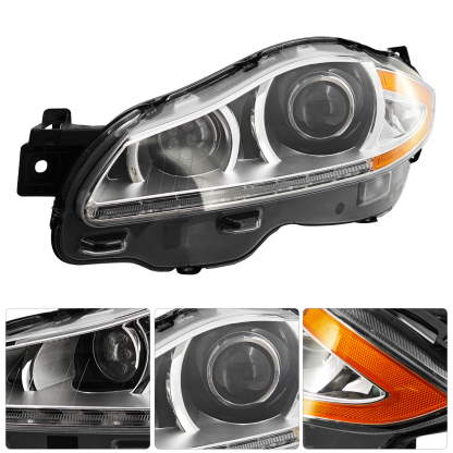 Xenon HID Headlight NON-AFS for 2010–2015 Jaguar XJ XJL -Left Driver Side