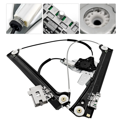 Electric Window Regulator Power Operated for BMW E63 E64 M6 650i 2006-2010 -Front Right Passenger Side
