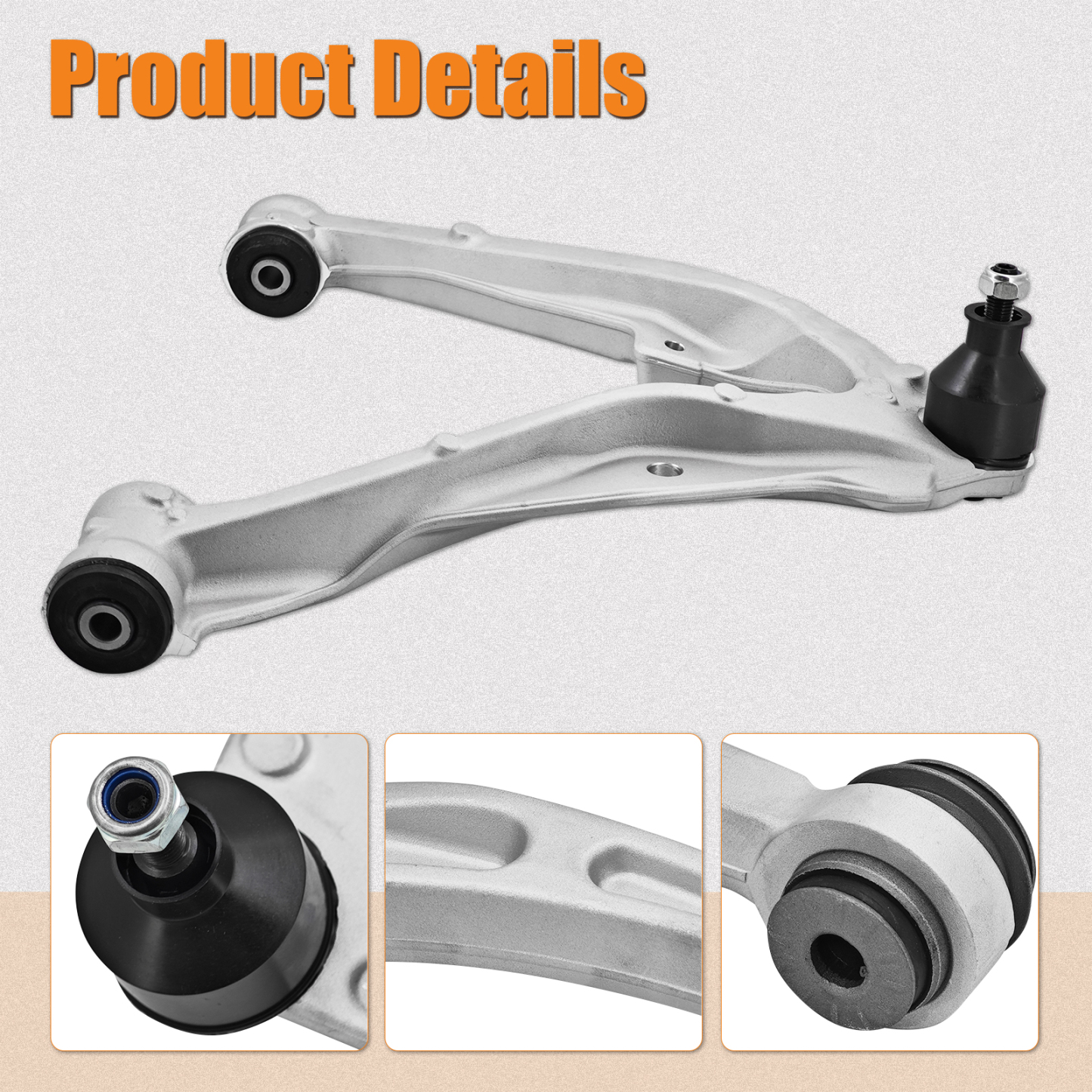 12Pcs Suspension Kit Front Upper Lower Control Arms for Cadillac Escalade 2015-2016, for Chevy Silverado 1500 2014-2016, for GMC Yukon 2015-2016