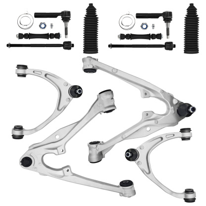 12 Pcs Suspension Kit Front Upper Lower Control Arms for Cadillac Escalade 2015-2016, for Chevy Silverado 1500 2014-2016, for GMC Yukon 2015-2016
