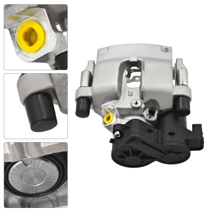 Rear Brake Caliper w/Bracket for Mercedes-Benz W205 2015-2023 C300 C350e 2.0L C400 C43 AMG 3.0L - Left Driver Side