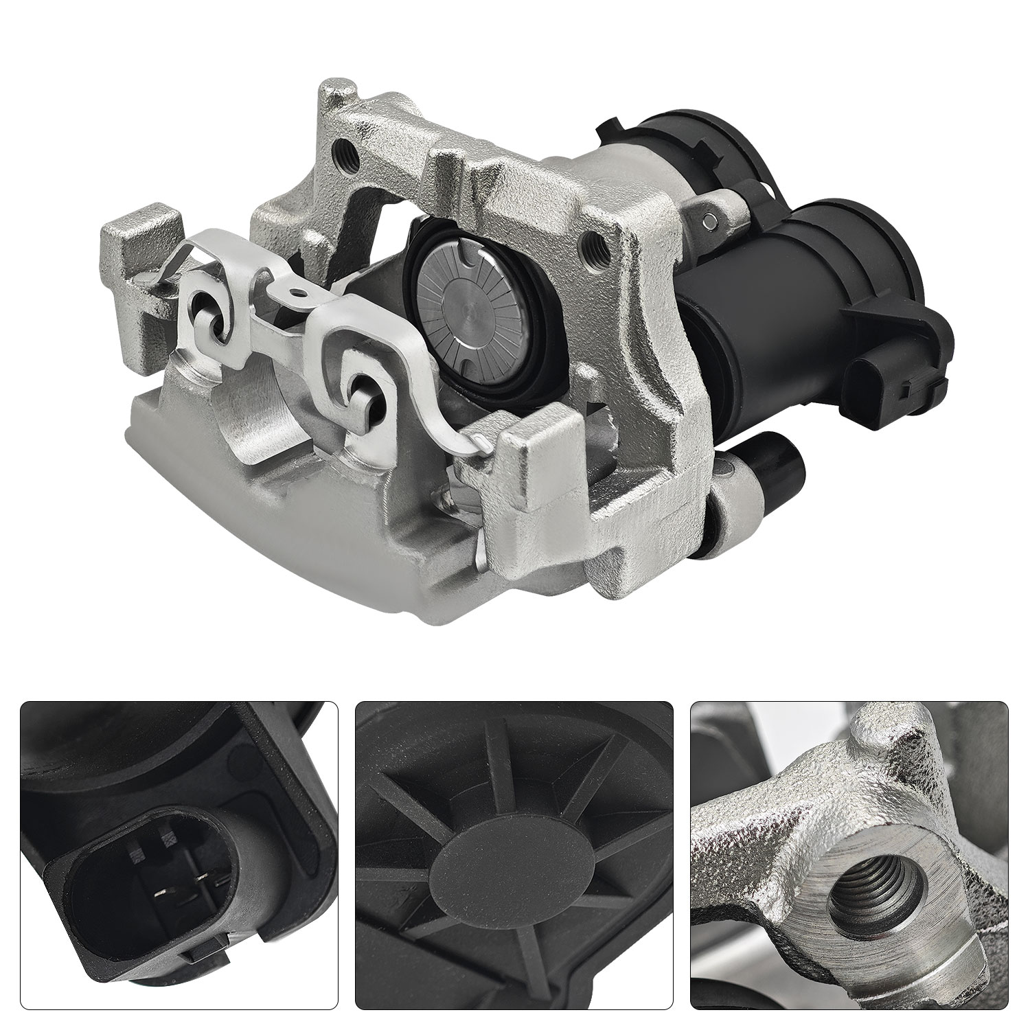 Rear Brake Caliper w/Bracket for Mercedes-Benz W205 2015-2023 C300 C350e 2.0L C400 C43 AMG 3.0L - Left Driver Side