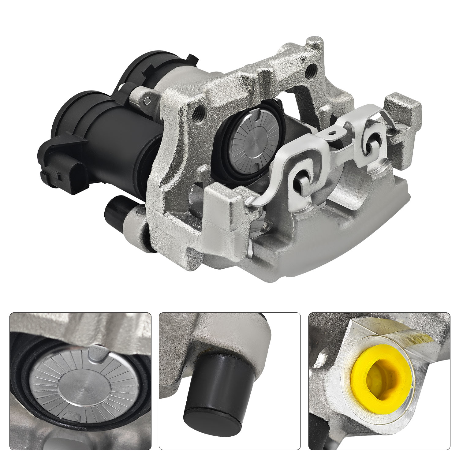 Rear Brake Caliper w/Bracket for Mercedes-Benz W205 2015-2023 C300 C350e 2.0L C400 C43 AMG 3.0L - Right Passenger Side