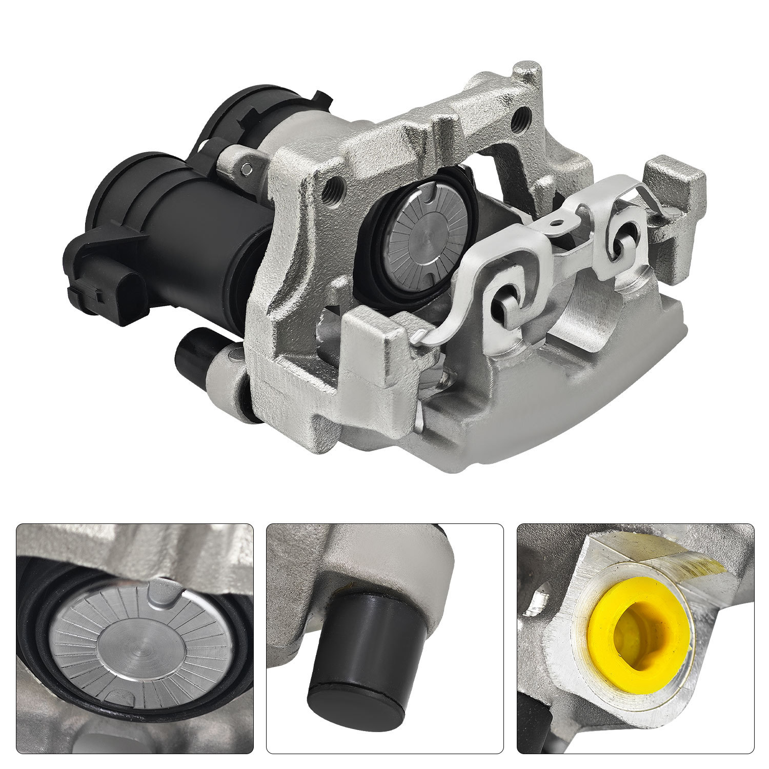 Rear Brake Caliper w/Bracket for Mercedes-Benz W205 2015-2023 C300 C350e 2.0L C400 C43 AMG 3.0L - Right Passenger Side