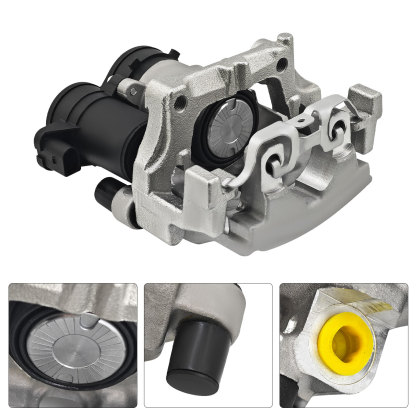 Rear Brake Caliper w/Bracket for Mercedes-Benz W205 2015-2023 C300 C350e 2.0L C400 C43 AMG 3.0L - Right Passenger Side