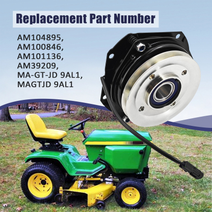 PTO Clutch Compatible with John Deere 316, 317, 318, 322, 330, 332, 420, 430 Lawn Garden Tractor