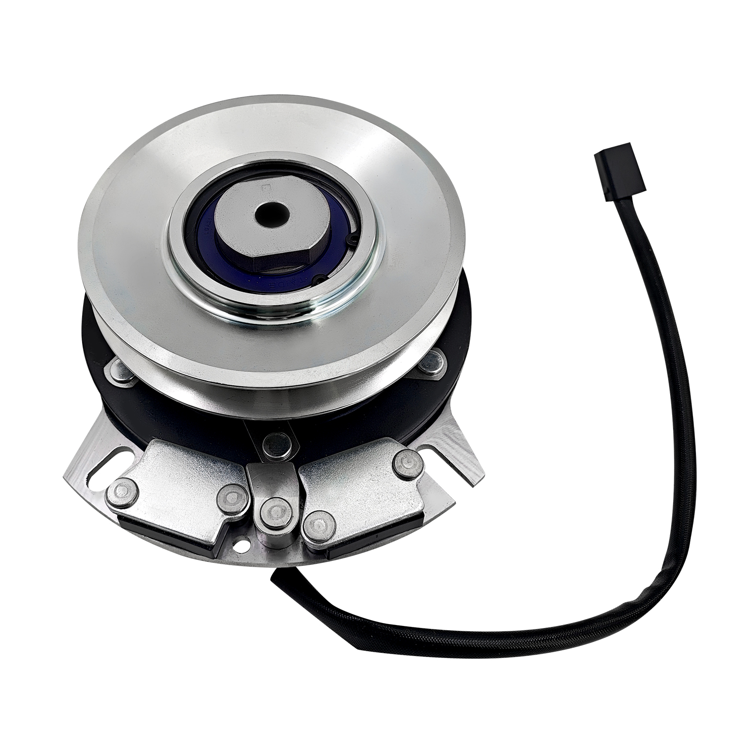 Lawn Mowers Electric PTO Clutch Fits for ZTR Z142 Z246 Z246i RZ46i Pulley Diameter 5.35" Counter Clockwise