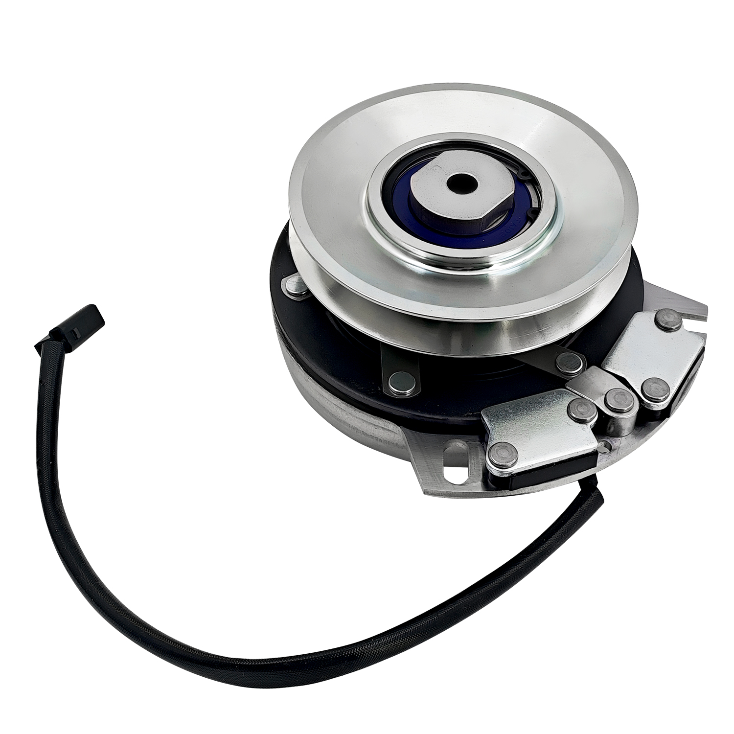 Lawn Mowers Electric PTO Clutch Fits for ZTR Z142 Z246 Z246i RZ46i Pulley Diameter 5.35" Counter Clockwise