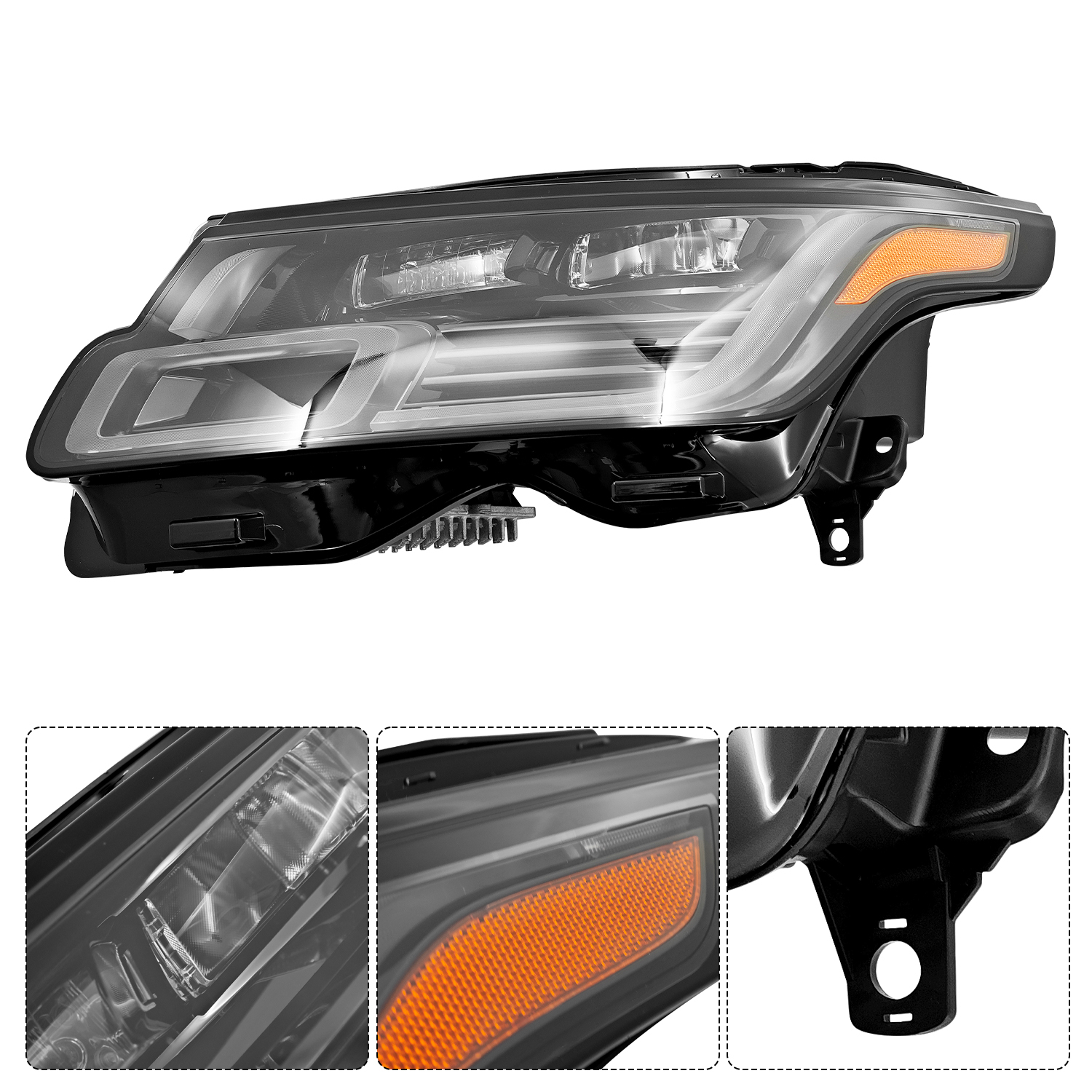  LED Headlight for 2018-2022 Land Rover Range Rover - Left Driver Side #LR169869