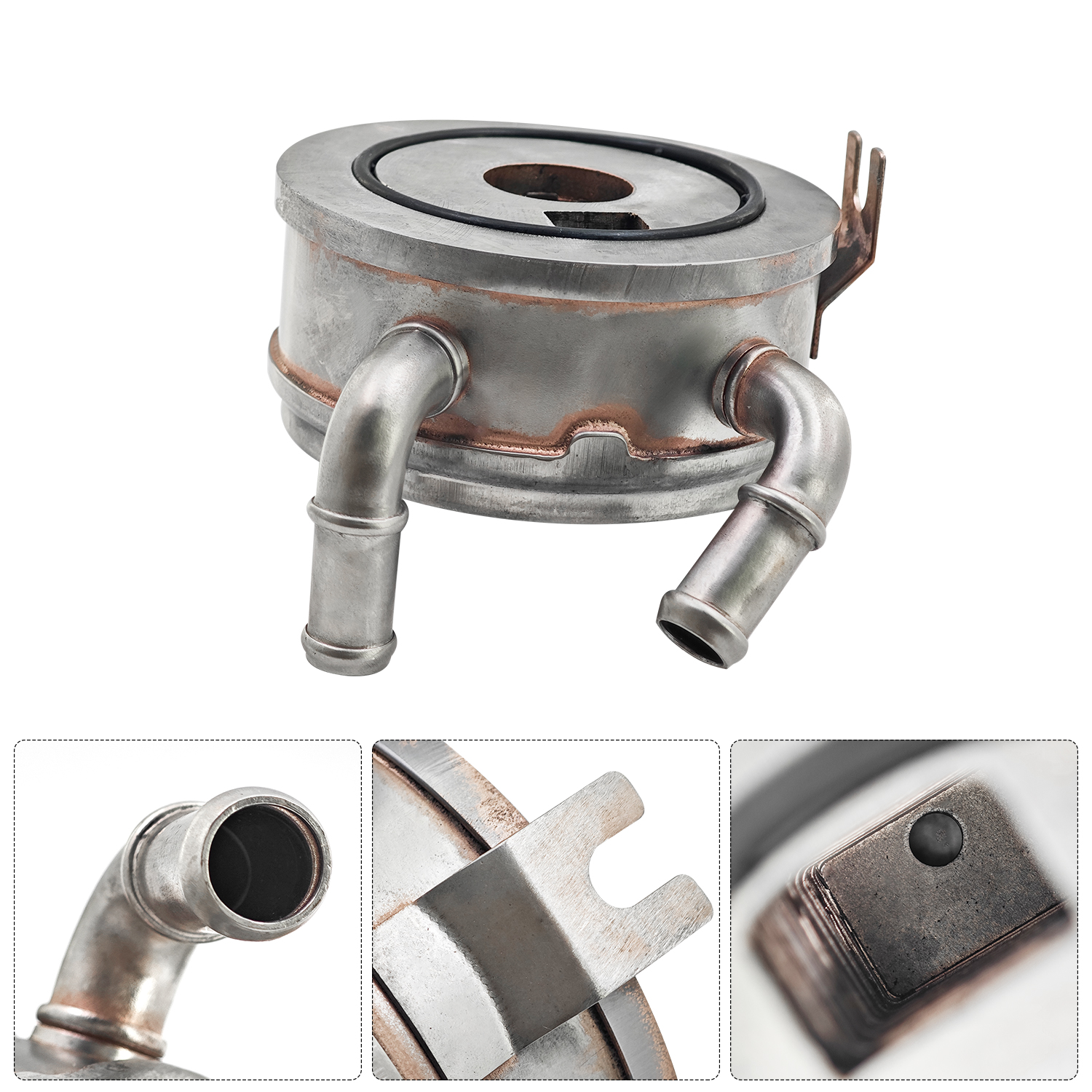 Engine Oil Cooler Assembly Fits for Toyota Tacoma 1995-2004, 4Runner 1996-2002, T100 1995-1998