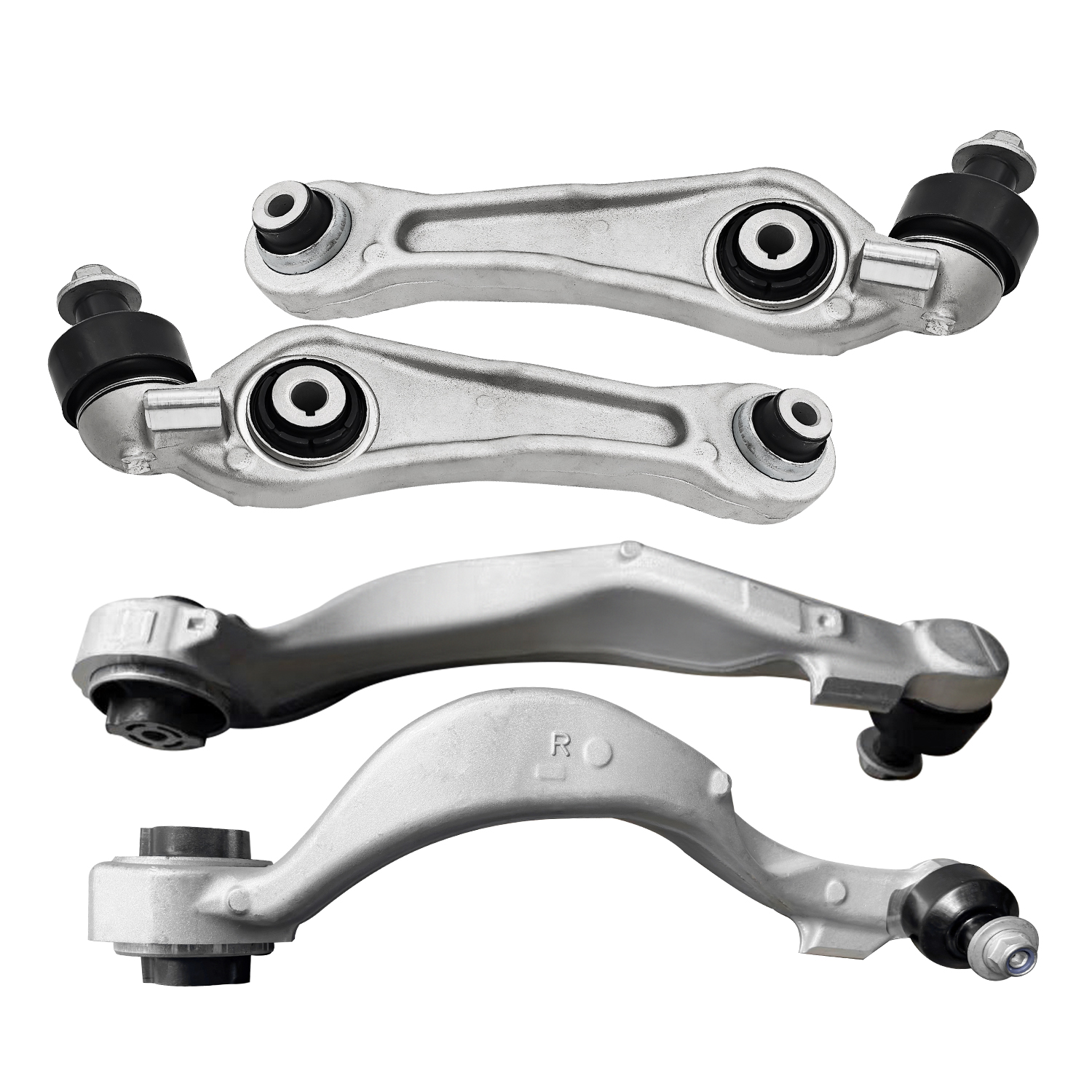 4PCS Front Left & Right Lower Control Arms for Jeep Grand Cherokee 2021-2024