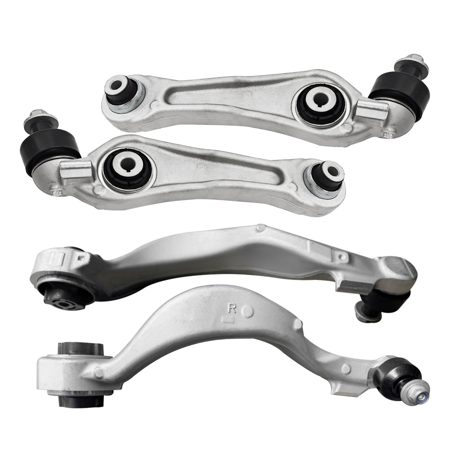 4PCS Front Left & Right Lower Control Arms for Jeep Grand Cherokee 2021-2024
