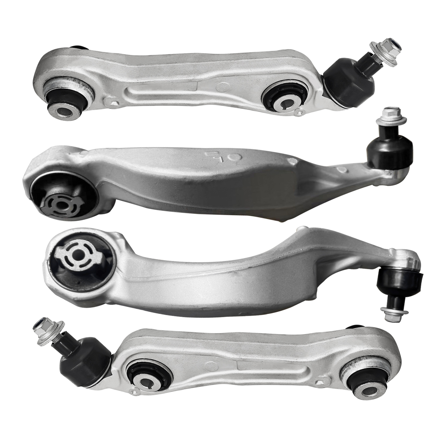 4PCS Front Left & Right Lower Control Arms for Jeep Grand Cherokee 2021-2024