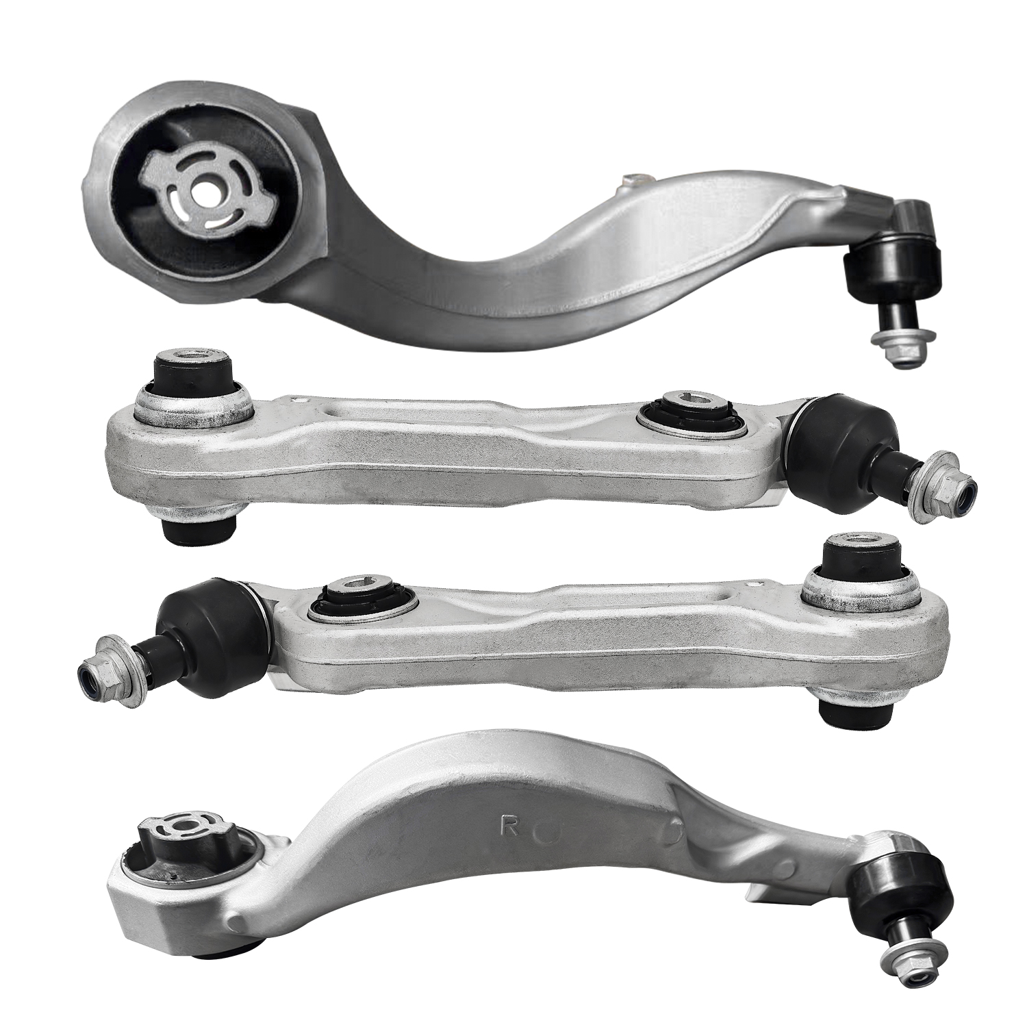 4PCS Front Left & Right Lower Control Arms for Jeep Grand Cherokee 2021-2024