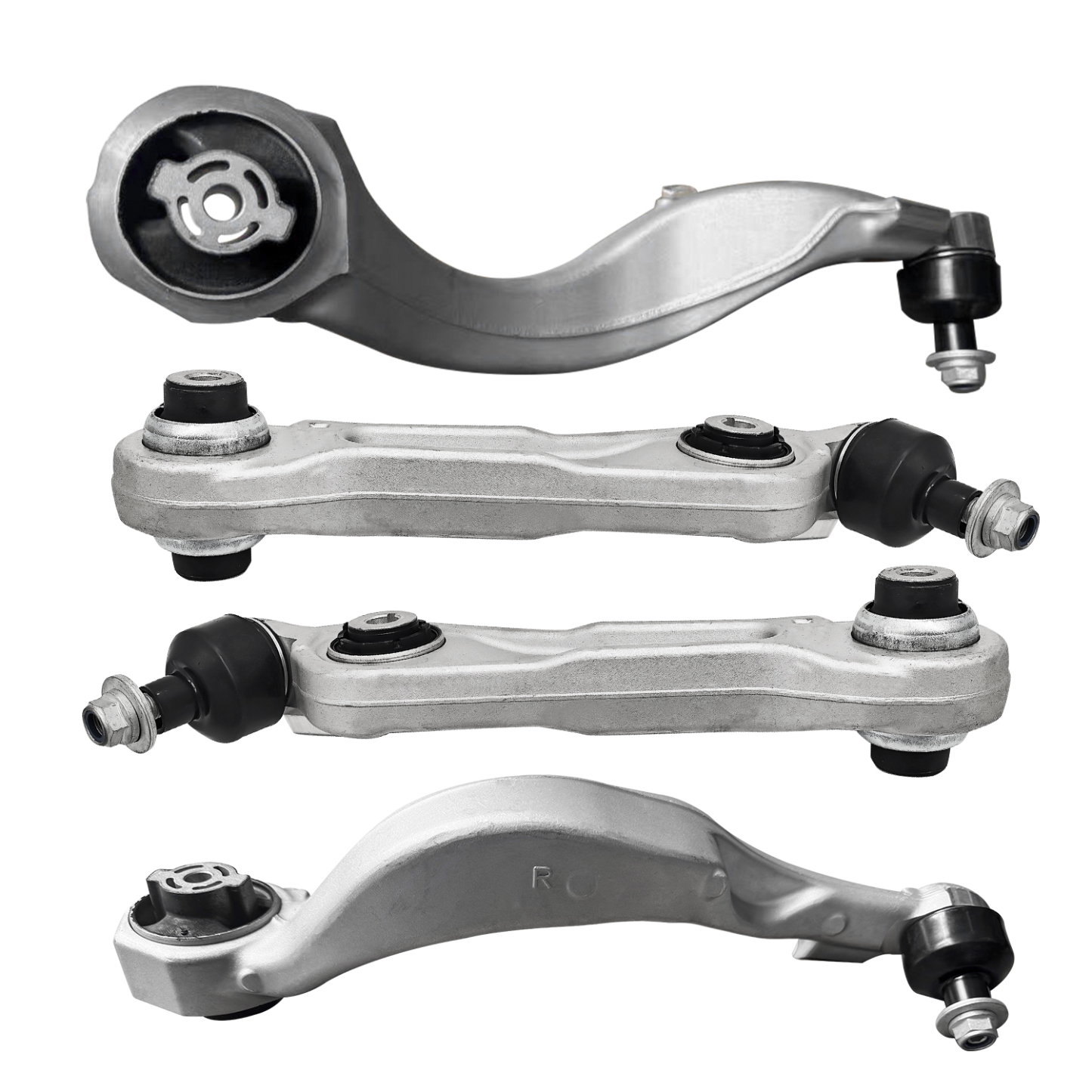 4PCS Front Left & Right Lower Control Arms for Jeep Grand Cherokee 2021-2024