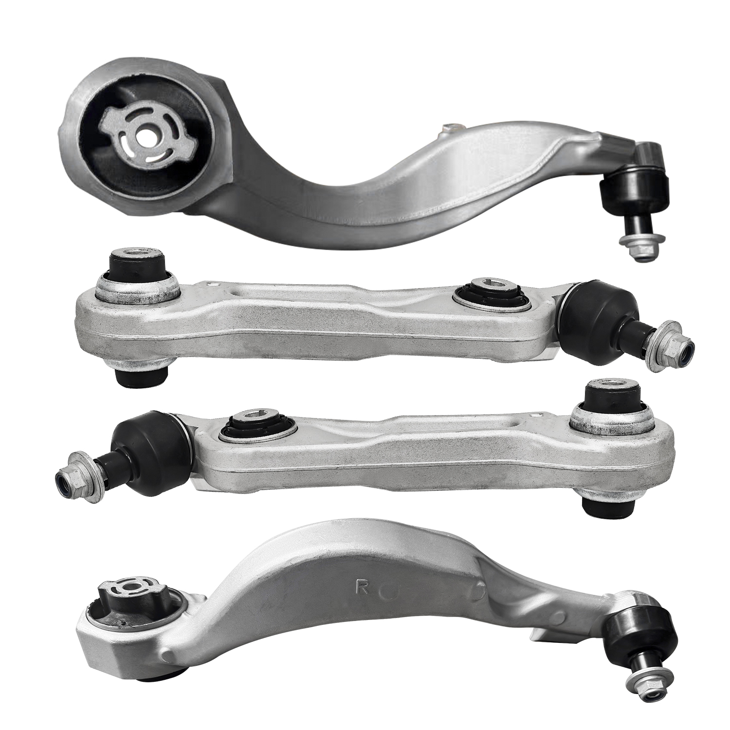 4PCS Front Left & Right Lower Control Arms for Jeep Grand Cherokee 2021-2024