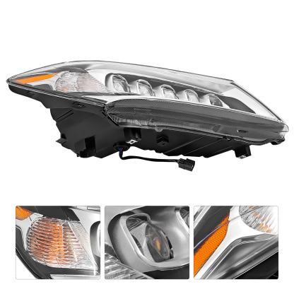 LED Headlight Compatible with Acura MDX 2014-2016 - Right Passenger Side