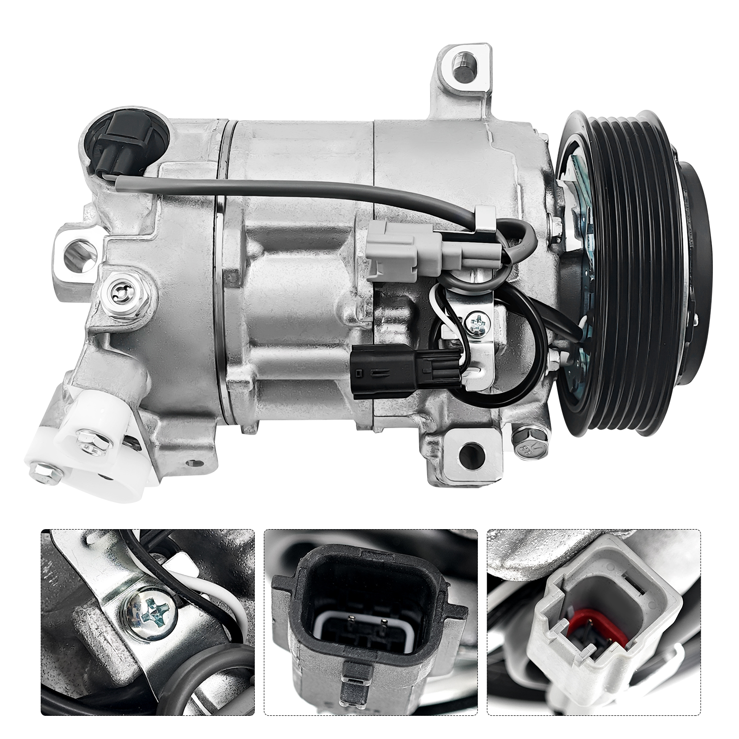 AC Compressor for Mitsubishi Outlander 2.5L 2022 2023 for Nissan Rogue 2.5L 2021-2023 for Nissan Altima 2.5L 2019-2022