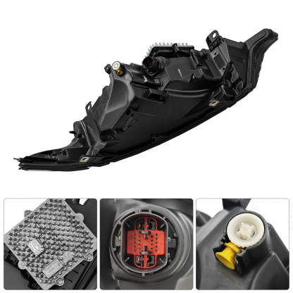 Headlight Assembly Compatible With Land Rover Range Rover Sport 2018-2022 - Right Passenger Side 