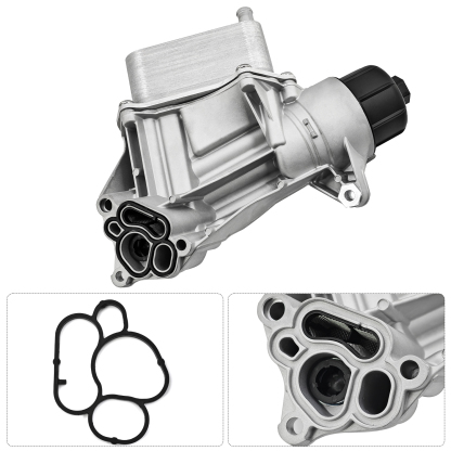 Upgrade Aluminum Engine Oil Cooler Filter Housing for Ram 1500 3.0L V6 diesel 2014-2019