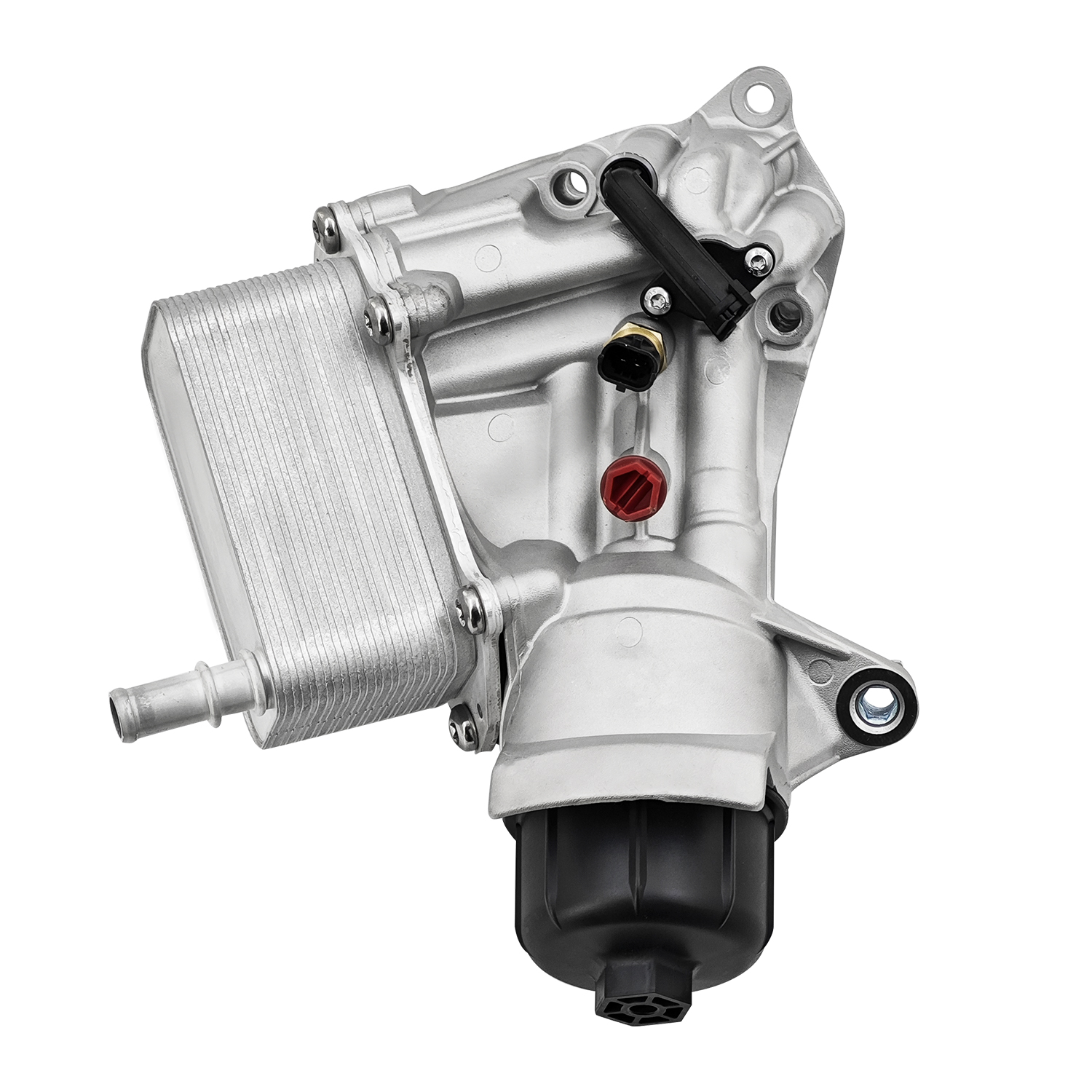 Upgrade Aluminum Engine Oil Cooler Filter Housing for Ram 1500 3.0L V6 diesel 2014-2019
