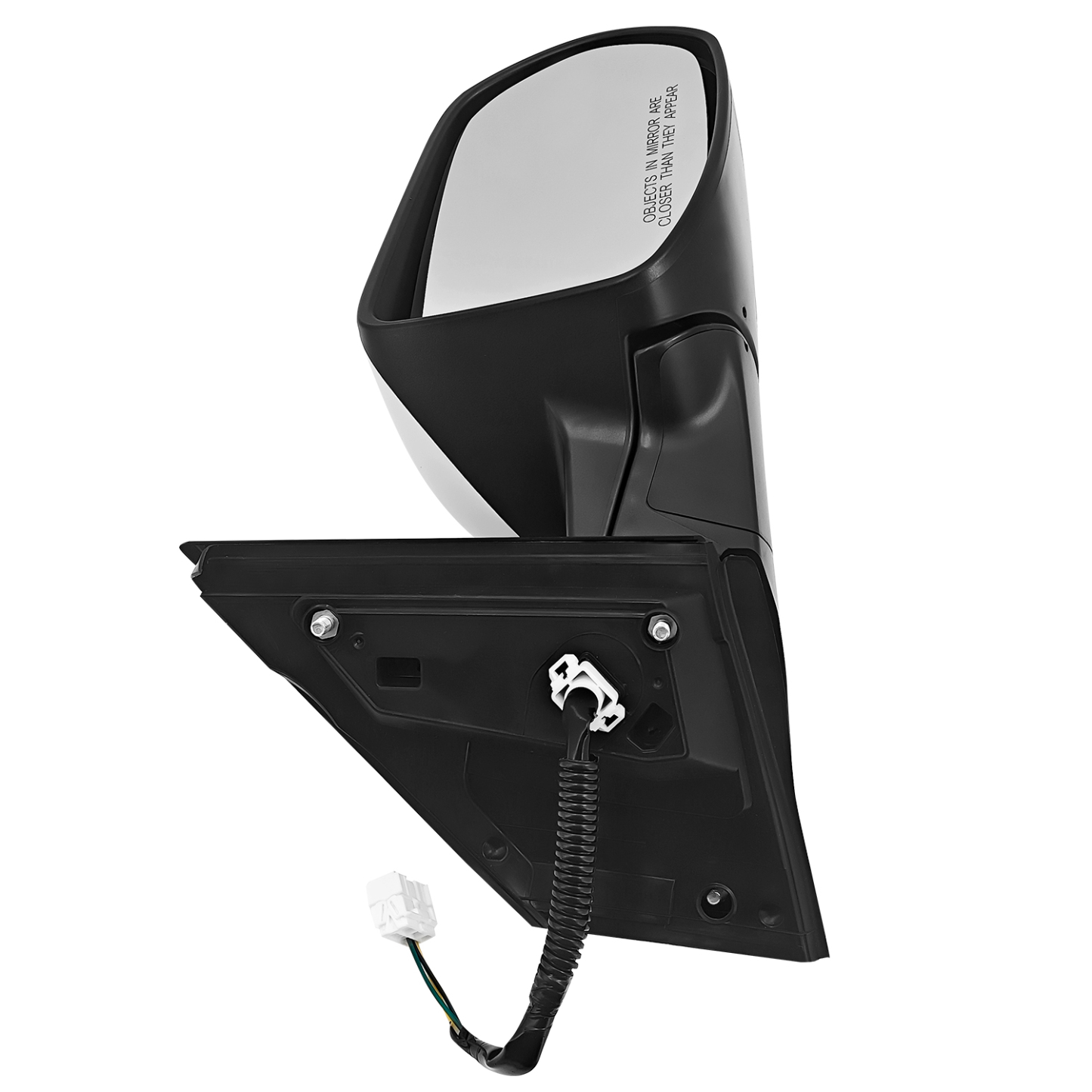 3-pin Pearl White NH603P Side Mirror for Honda CR-V LX EX 2.4L 2012-2016- Right Passenger Side