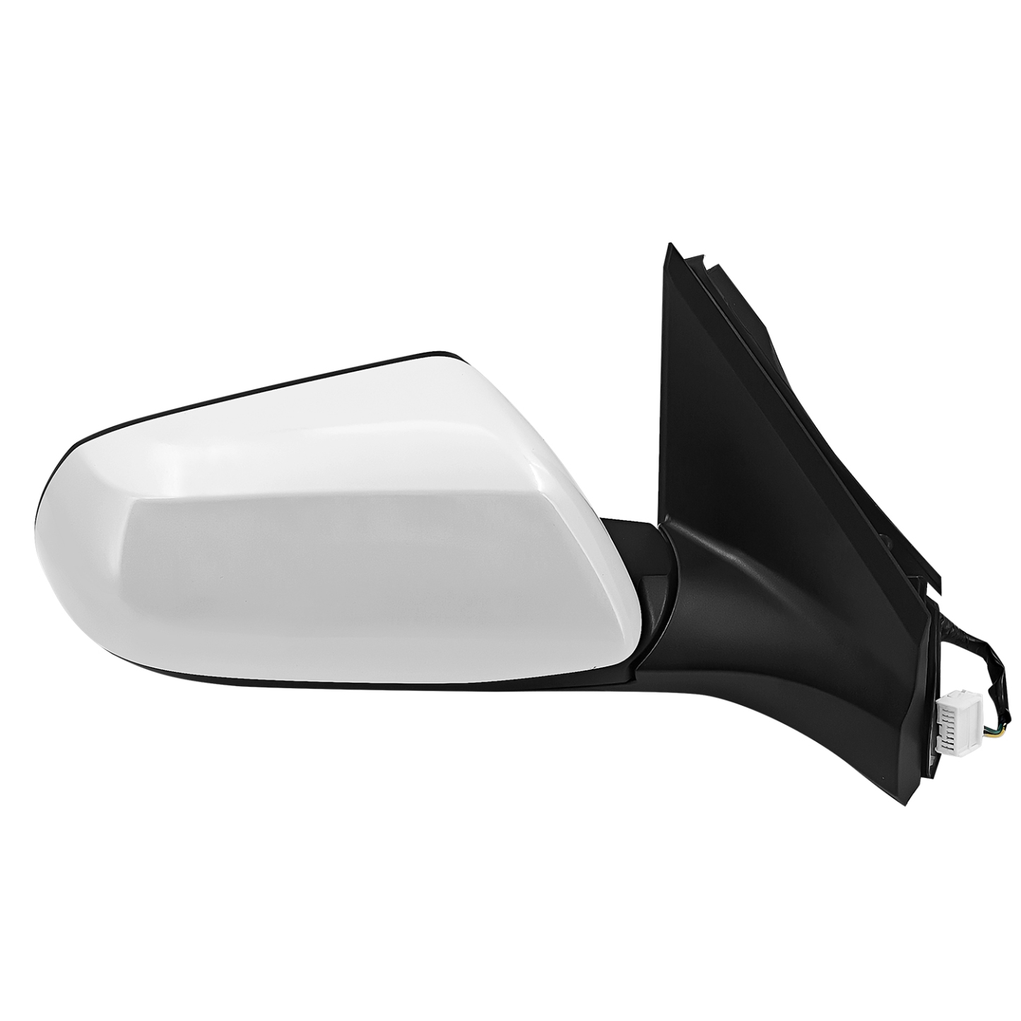3-pin Pearl White NH603P Side Mirror for Honda CR-V LX EX 2.4L 2012-2016- Right Passenger Side