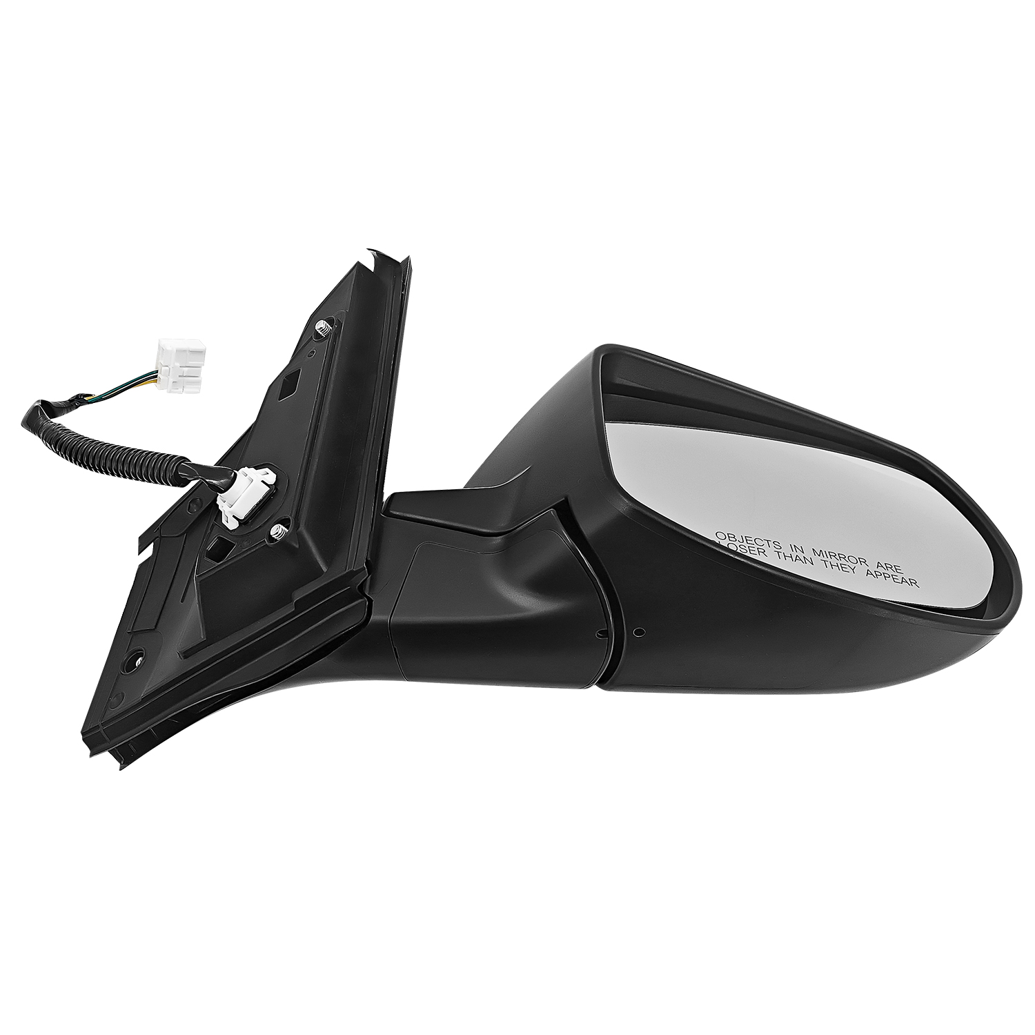 3-pin Pearl White NH603P Side Mirror for Honda CR-V LX EX 2.4L 2012-2016- Right Passenger Side