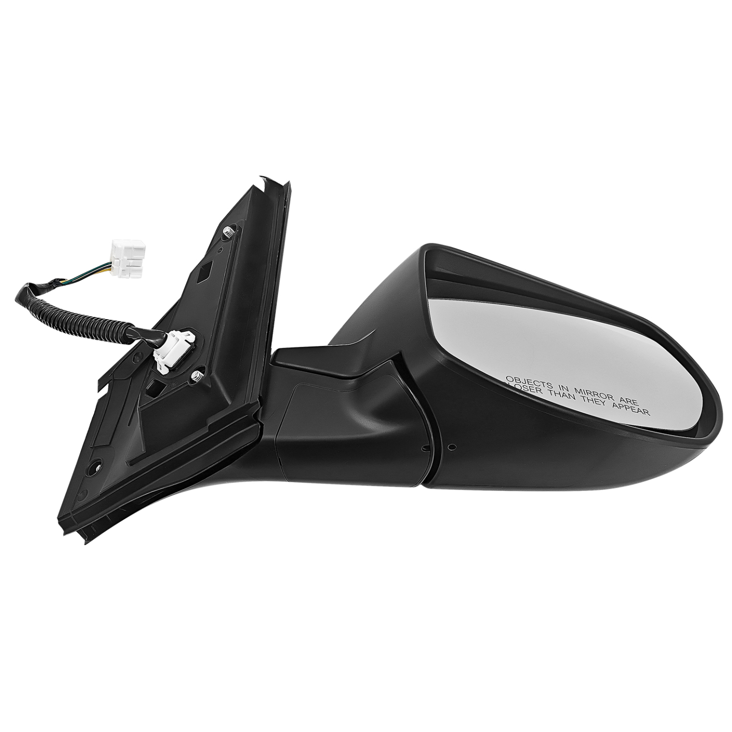 3-pin Pearl White NH603P Side Mirror for Honda CR-V LX EX 2.4L 2012-2016- Right Passenger Side