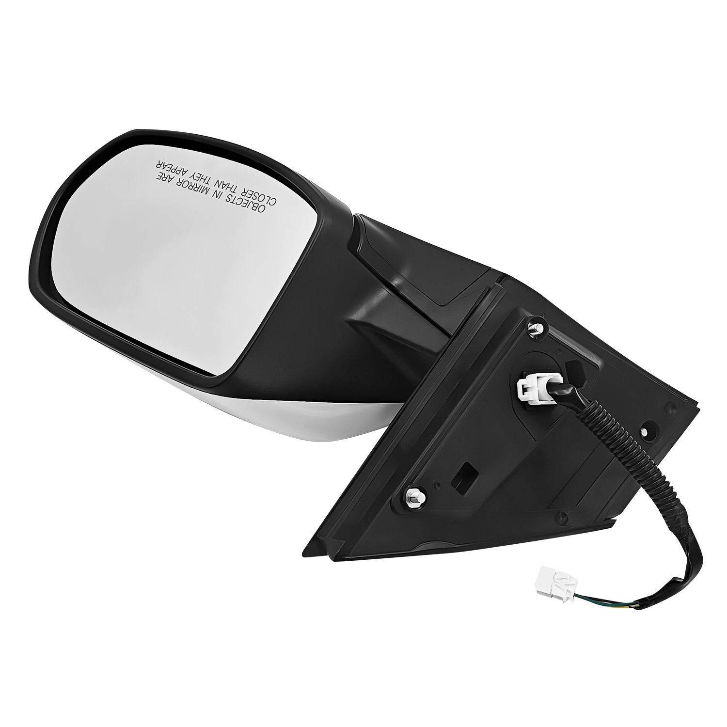 3-pin Pearl White NH603P Side Mirror for Honda CR-V LX EX 2.4L 2012-2016- Right Passenger Side