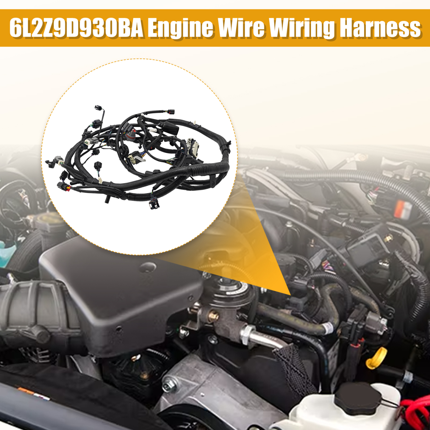 Engine Wire Wiring Harness for Ford Explorer/Explorer Sport 4.0L V6 for Mercury Mountaineer 4.0L V6 2006-2007
