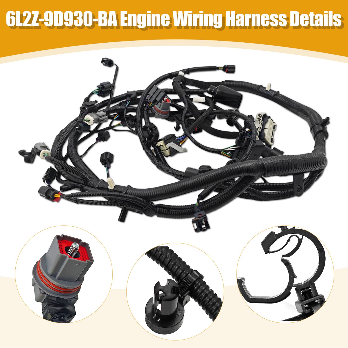Engine Wire Wiring Harness for Ford Explorer/Explorer Sport 4.0L V6 for Mercury Mountaineer 4.0L V6 2006-2007