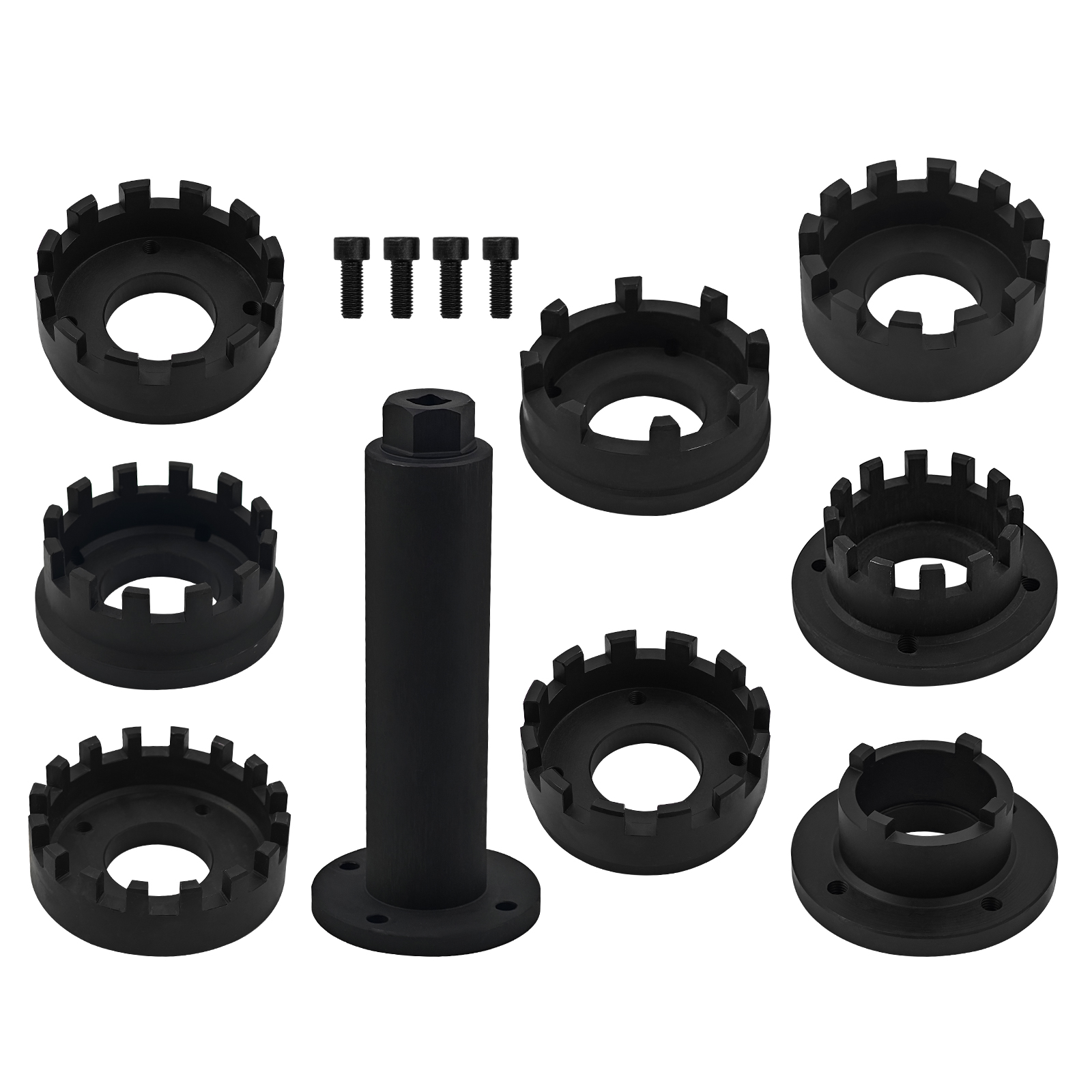  Lower Carrier Retaining Ring Nut Wrench Tool Kit Fit for Yamaha for Honda for Suzuki for Mercury for MerCruiser Outdrives & Outboards
