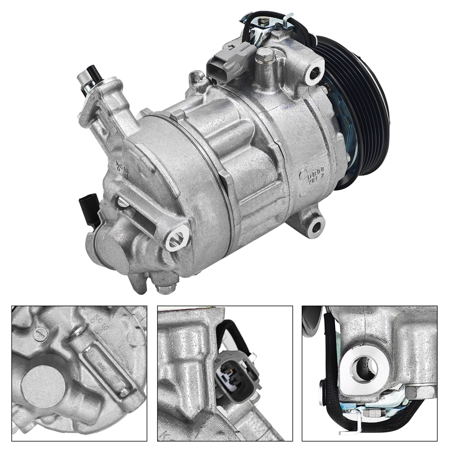 A/C Compressor Compatible with Jeep Compass 2.4L 2017-2022
