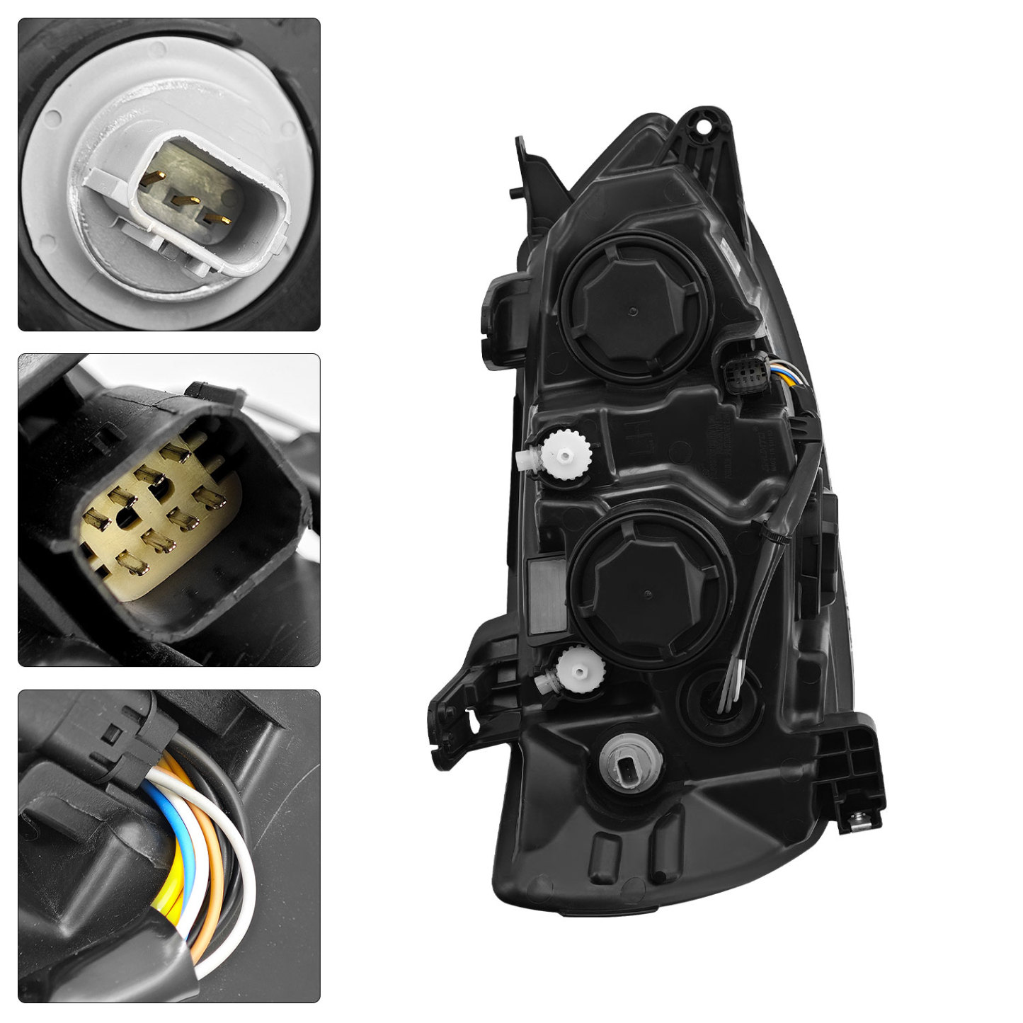 Headlight Assembly Compatible with Chevy Sonic 2017-2020 - Left Driver Side