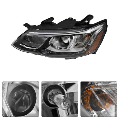 Headlight Assembly Compatible with Chevy Sonic 2017-2020 - Left Driver Side