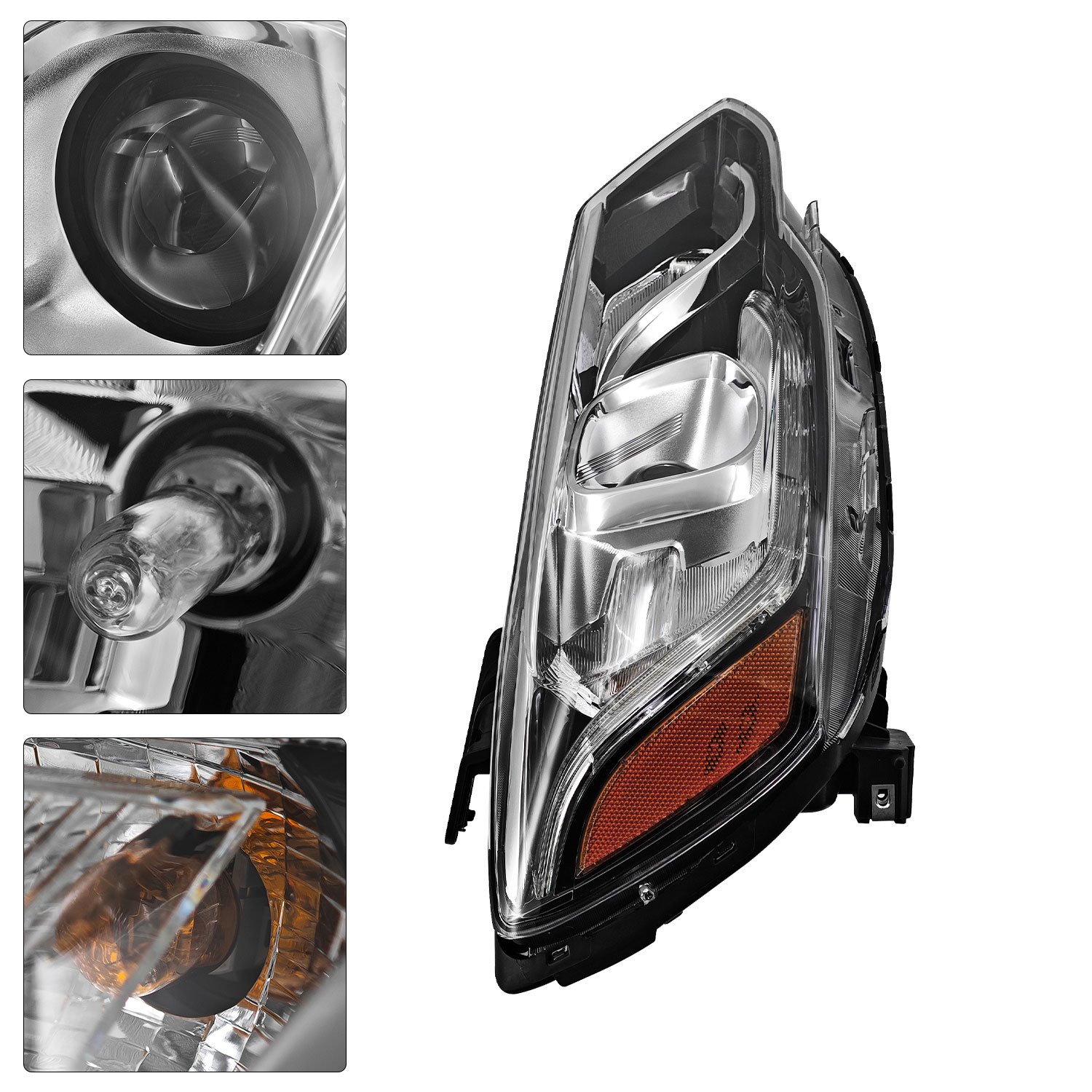 Headlight Assembly Compatible with Chevy Sonic 2017-2020 - Right Passenger Side