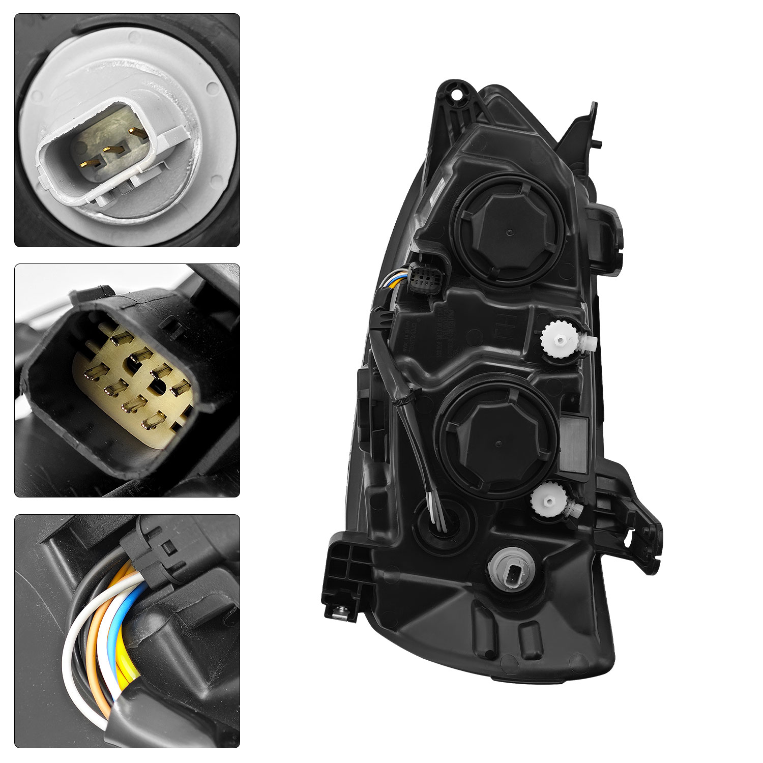 Headlight Assembly Compatible with Chevy Sonic 2017-2020 - Right Passenger Side